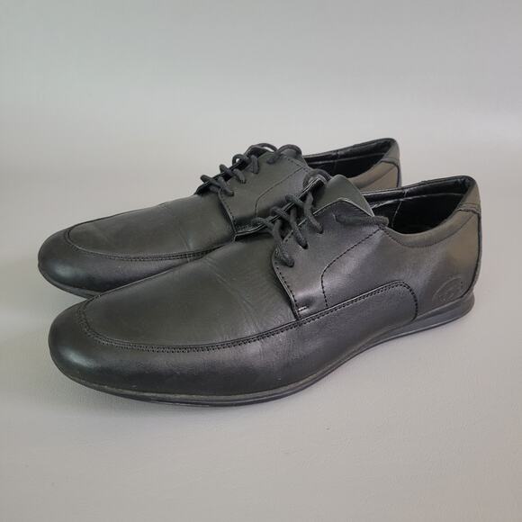 Tod's Women’s Sz 39 US 9 Lace Up Oxford Loafer Italy Made Comfort Black VTG - Picture 1 of 11